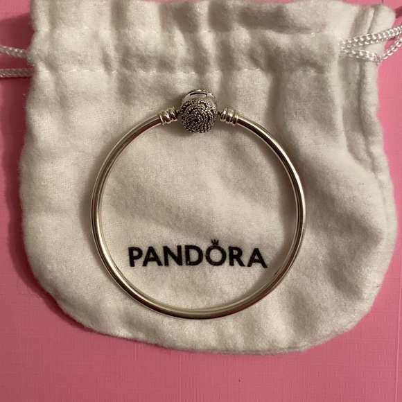 Pandora Moments Beauty and the Beast Bangle - Picture 1 of 5